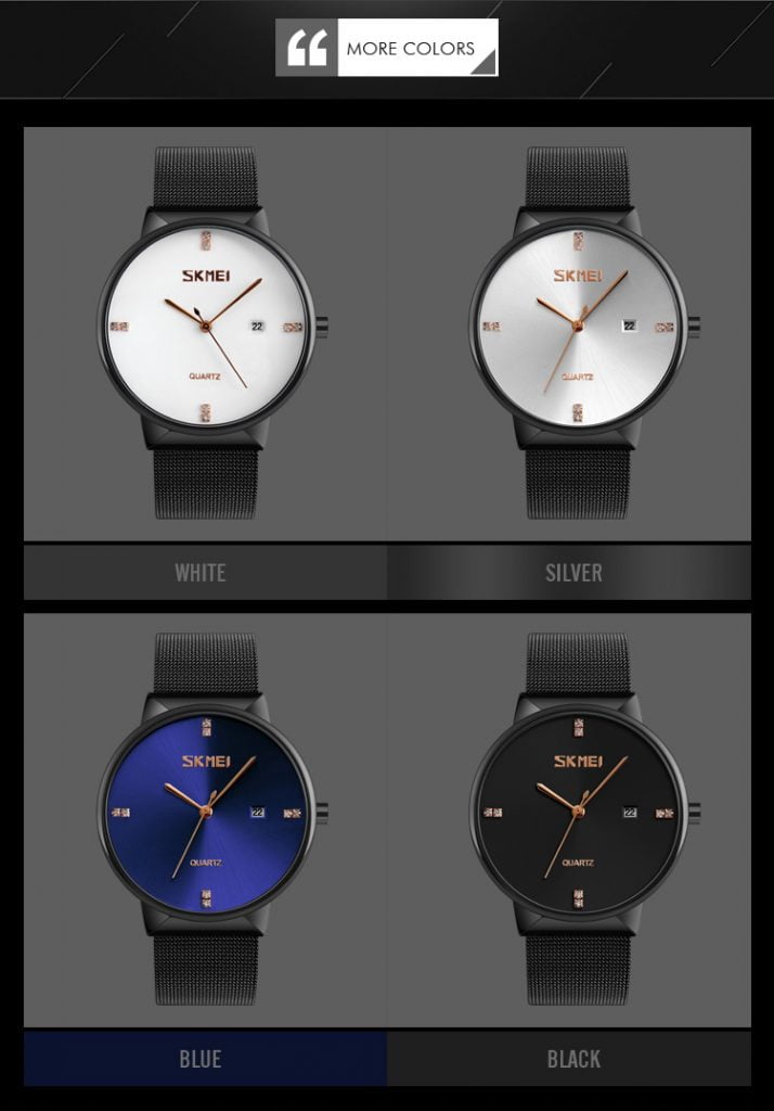 Jam Tangan Pria Skmei 9164 Original Analog Steel