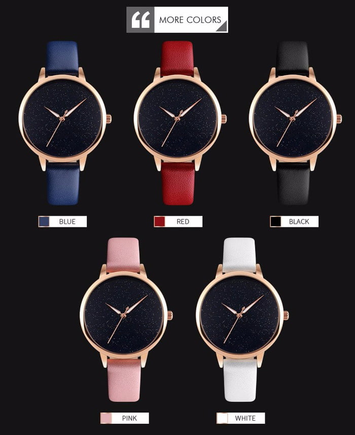 Jam Tangan Wanita Skmei 9141 Original Leather Analog Casual