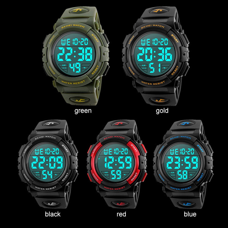 Jam Tangan Pria Skmei Digital 1258 Jam Tangan Pria Skmei Digital 1258