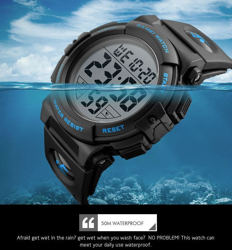 Jam Tangan Pria Skmei Digital 1258 Jam Tangan Pria Skmei Digital 1258