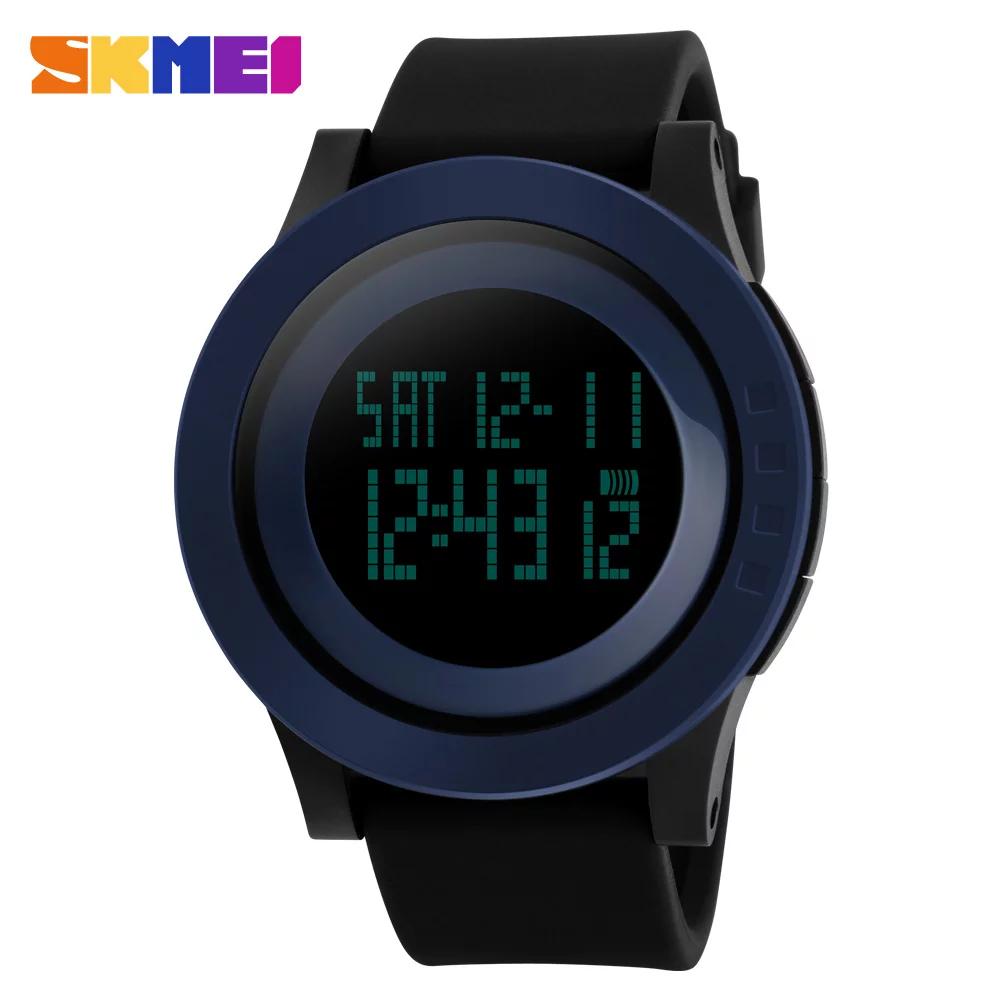 Jam Tangan Pria Skmei 1142 Original Digital Casual Rubber Jam Tangan Pria Skmei 1142 Original Digital Casual Rubber