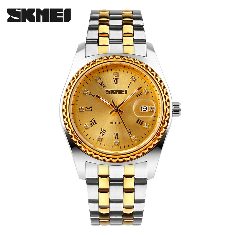 Jam Tangan Wanita SKMEI 9098 Original Analog Fashion Steel Jam Tangan Wanita SKMEI 9098 Original Analog Fashion Steel