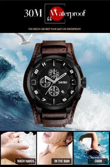 Jam Tangan Pria Skmei 9165 Original Analog Sport Watch Jam Tangan Pria Skmei 9165 Original Analog Sport Watch