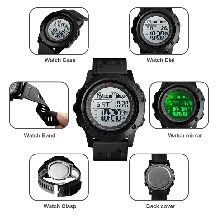 Jam Tangan Pria Skmei 1476 Original Digital Sport Watch