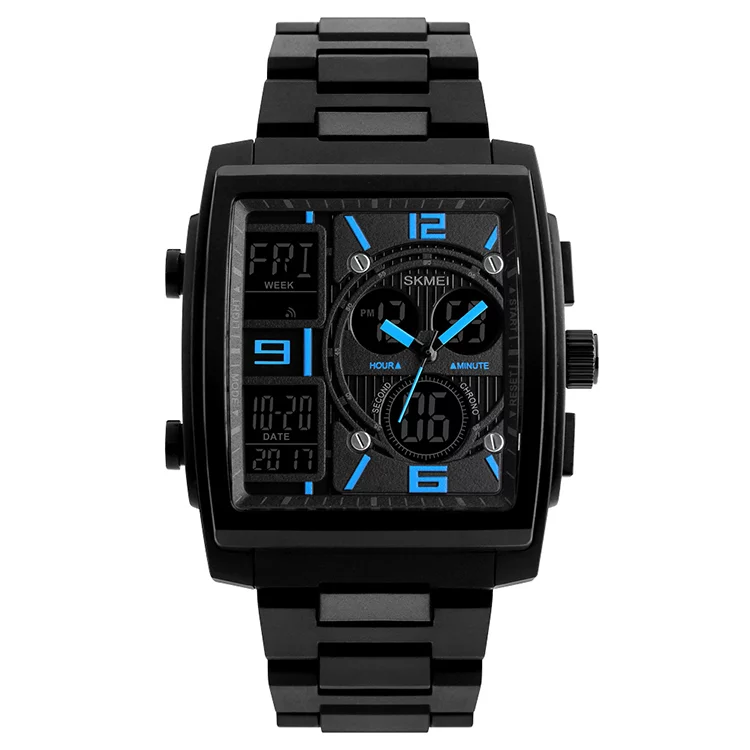 Jam Tangan Pria Skmei 1274 Original Dual Time Sport Watch Jam Tangan Pria Skmei 1274 Original Dual Time Sport Watch
