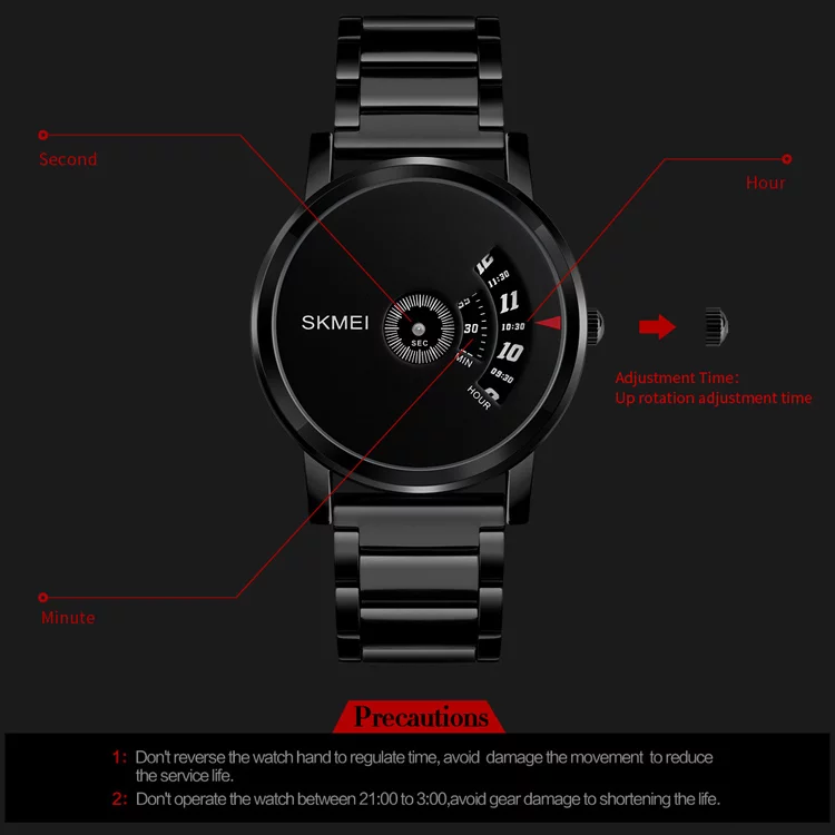 Jam Tangan Pria Skmei 1260 Original Analog Steel Fashion
