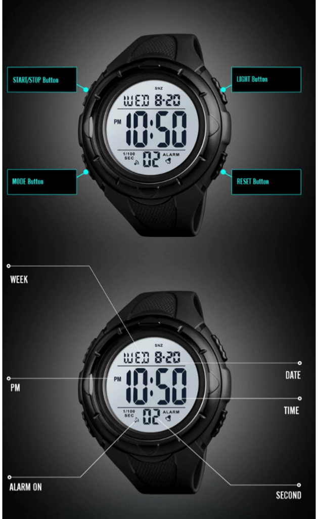 Jam Tangan Pria Skmei 1535 Original Digital Sport Watch