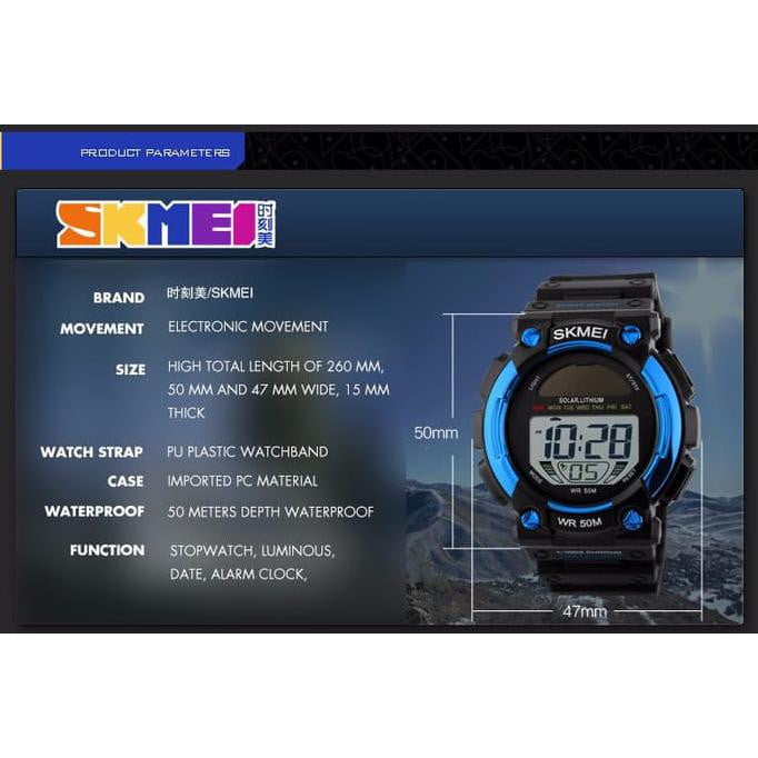 Jam Tangan Pria Skmei 1126 Original Digital Sport Watch