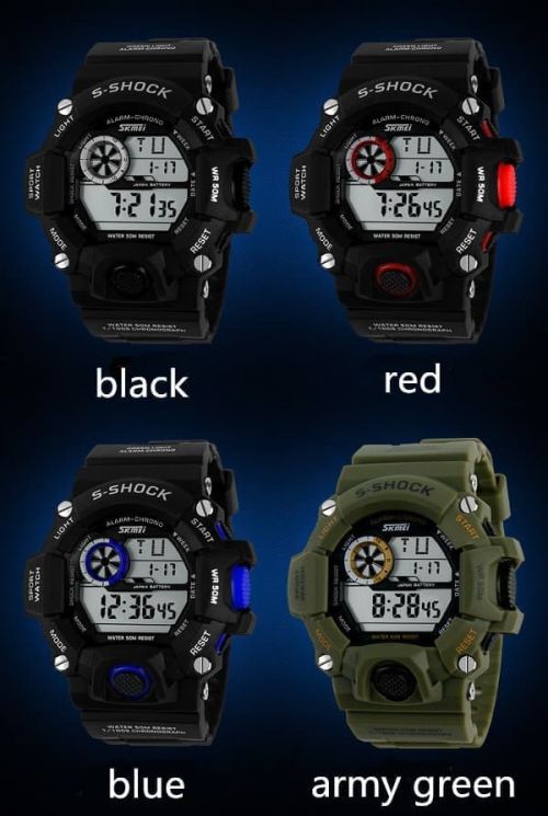 Jam Tangan Pria Skmei 1019 Original Digital Sport Watch