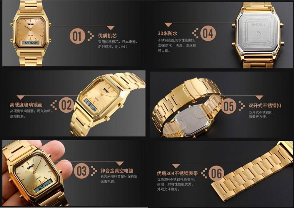 Jam Tangan Pria Skmei 1220 Original Dual Time Sport Watch