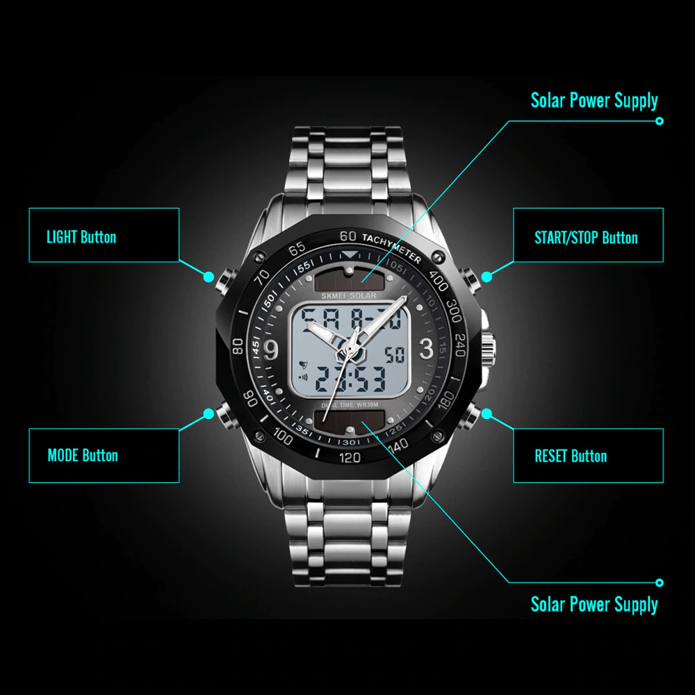 Jam Tangan Pria Skmei 1493 Original Dual Time Sport Watch