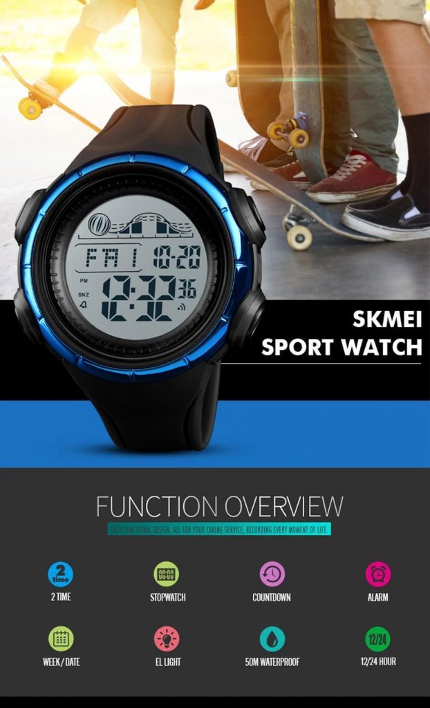 Jam Tangan Pria Skmei 1379 Original Digital Sport Watch