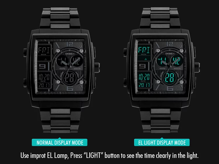 Jam Tangan Pria Skmei 1274 Original Dual Time Sport Watch Jam Tangan Pria Skmei 1274 Original Dual Time Sport Watch