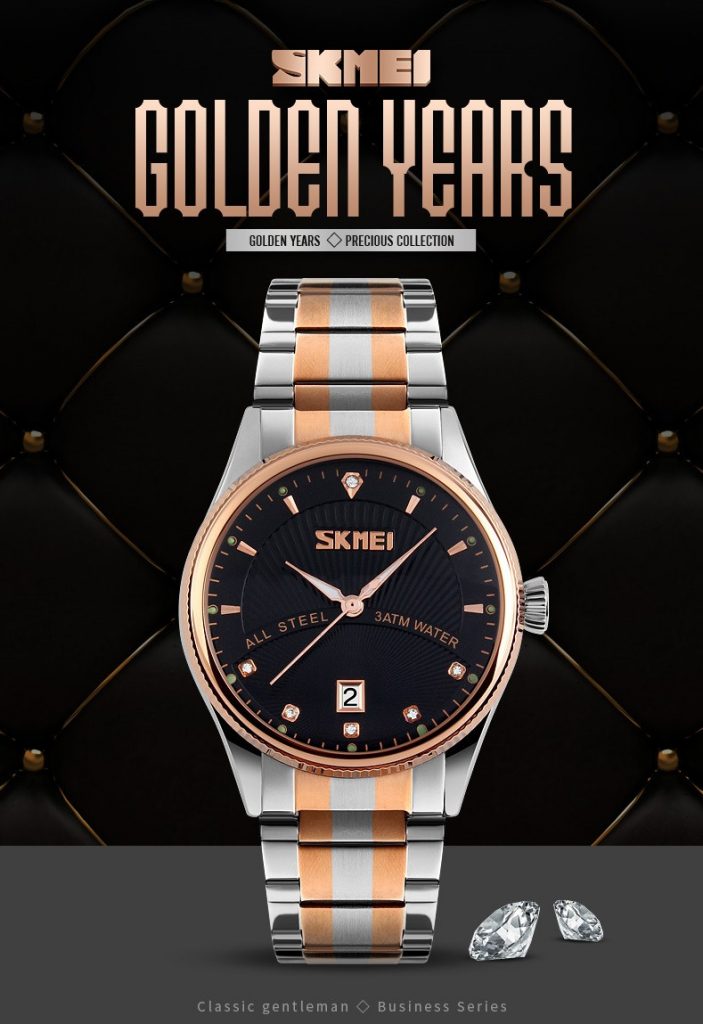 Jam Tangan Pria Skmei 9123 Original Analog Watch