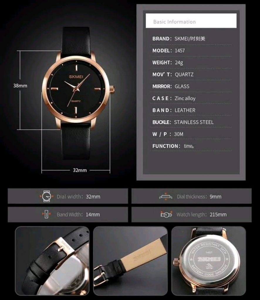 Jam Tangan Wanita Skmei 1457 Original Analog Sport Watch