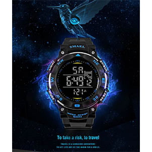 Jam Tangan Pria Skmei 1235 Original Dual Time Sport Watch