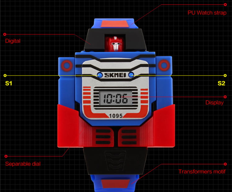 jam tangan skmei 1095