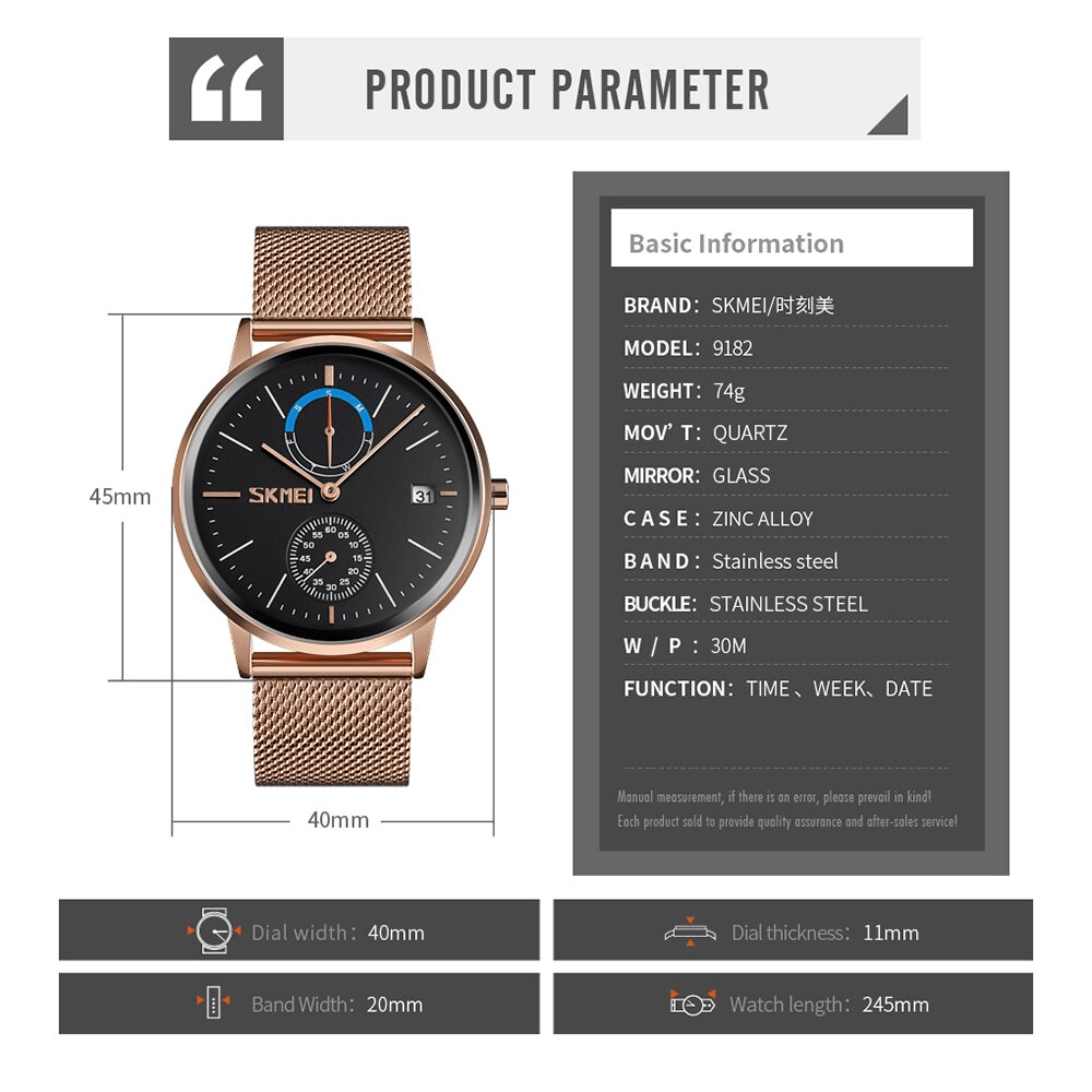 Jam Tangan Skmei 9182 Original Analog