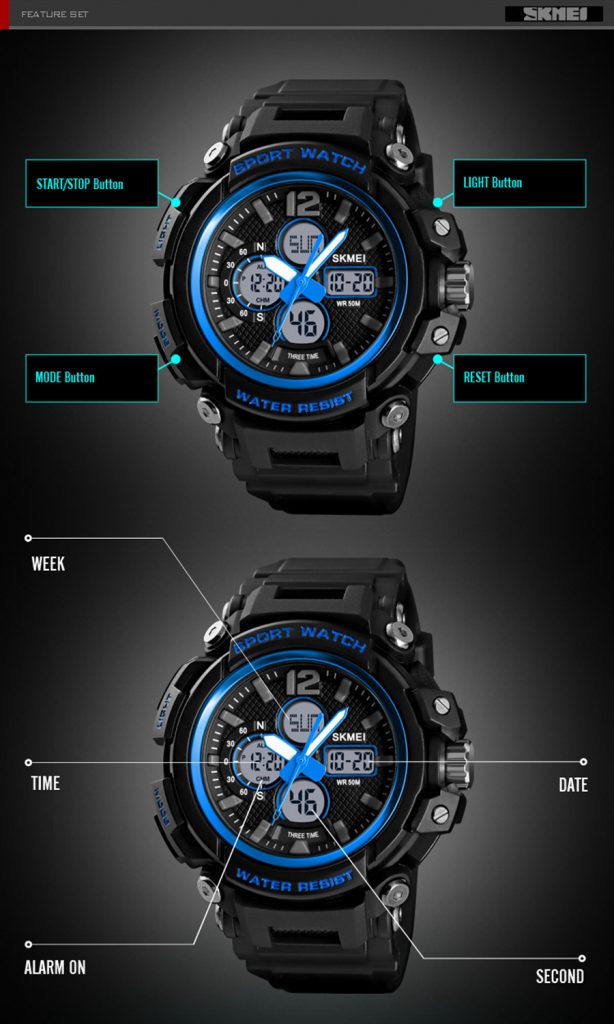 Jam Tangan Pria Skmei 1498 Original Digital Sport Watch