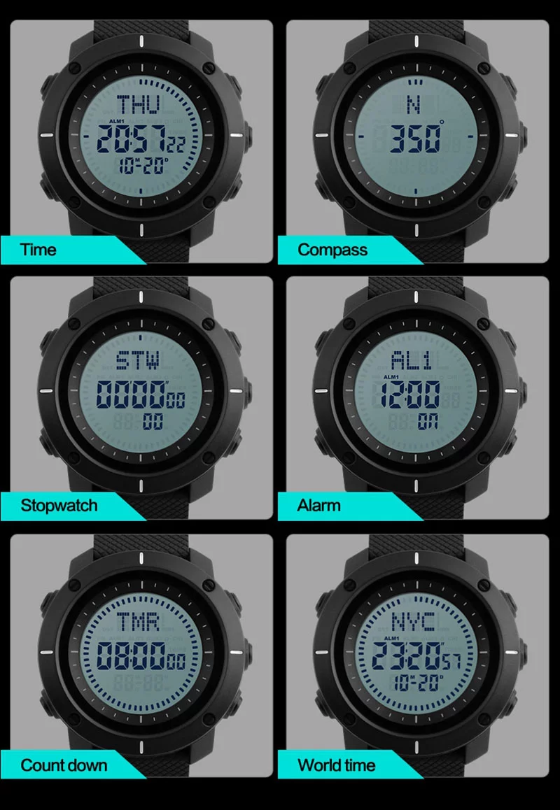 Jam Tangan Pria Skmei 1216 Original Digital Sport Watch