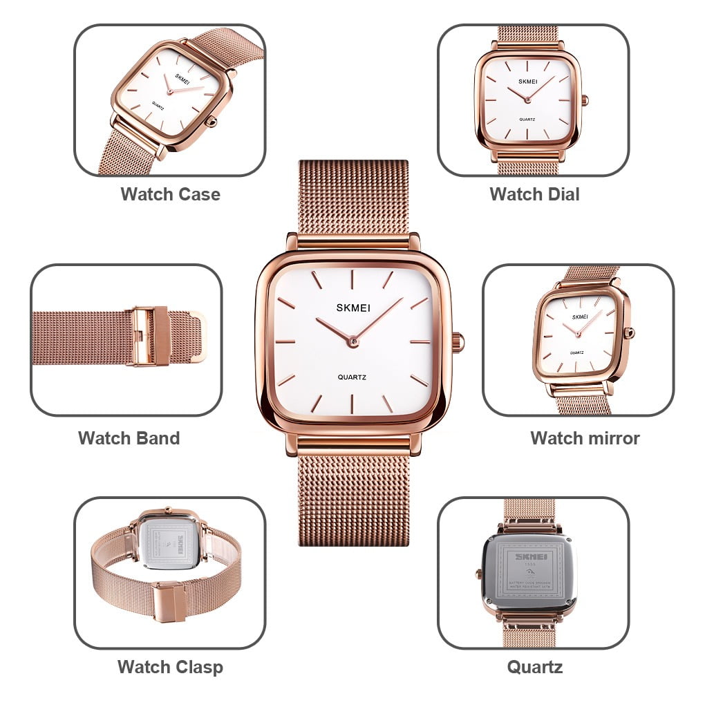 Jam Tangan Wanita Skmei 1555 Original Analog Sport Watch