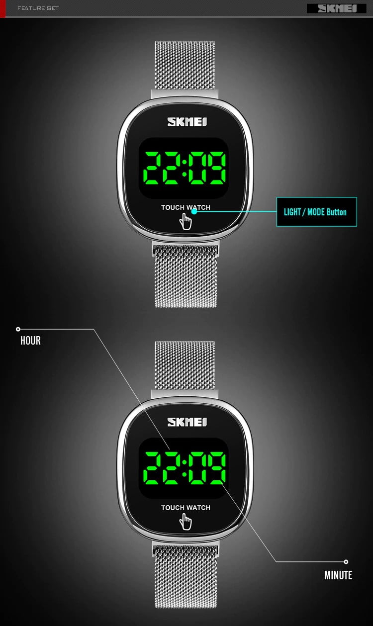 1Jam Tangan Pria Skmei 1589 Original Digital Sport Watch