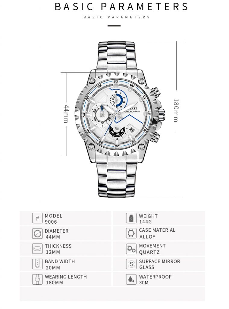 Jam Tangan Pria Smael 9006 Original Analog Sport Watch