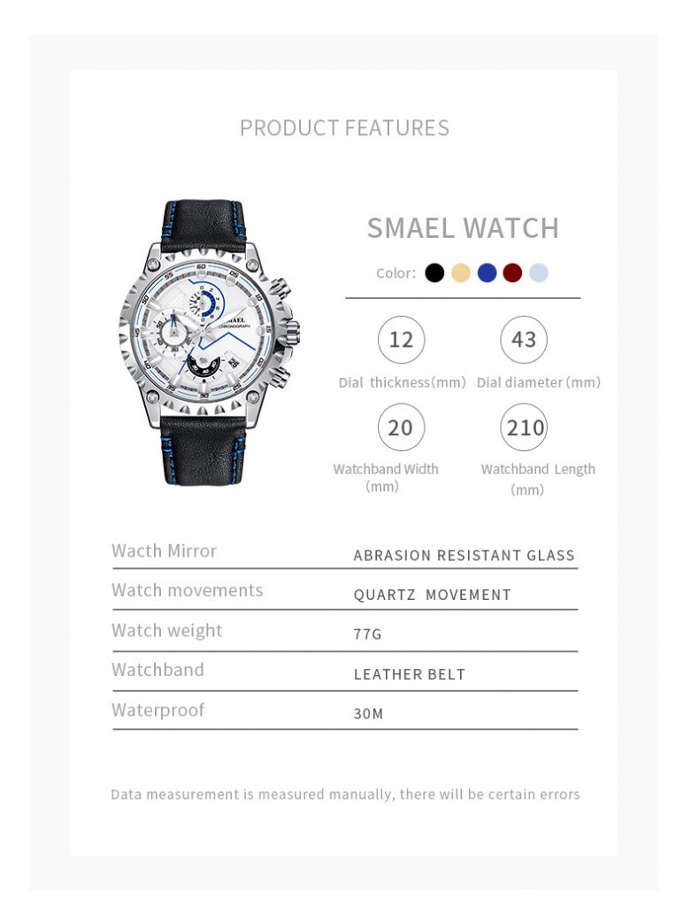 Jam Tangan Pria Smael 9006 Original Analog Sport Watch