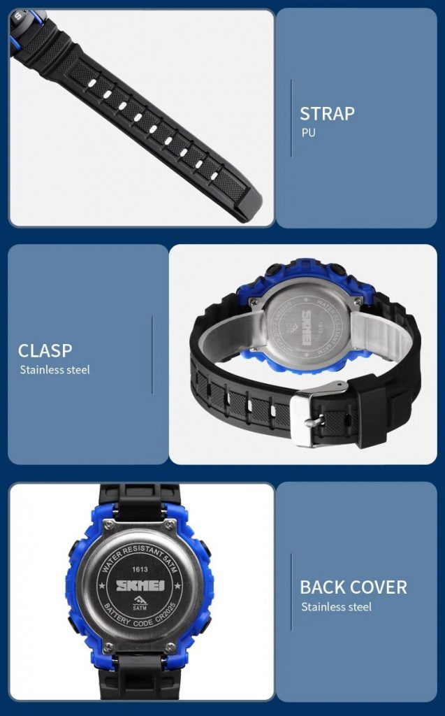 Jam Tangan Anak Skmei 1613 Original Digital Sport Watch