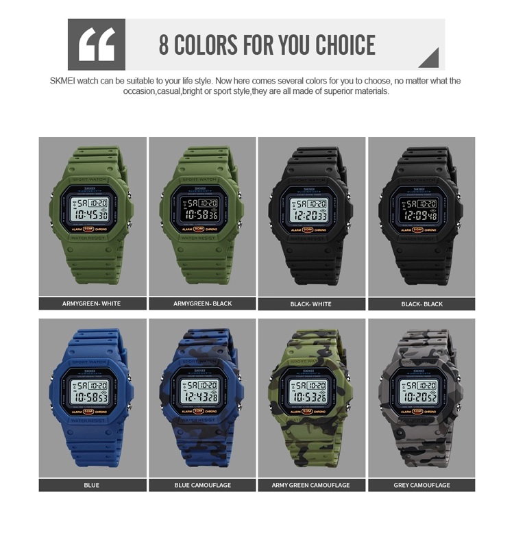 Jam Tangan Pria Skmei 1628 Original Digital Sport Watch
