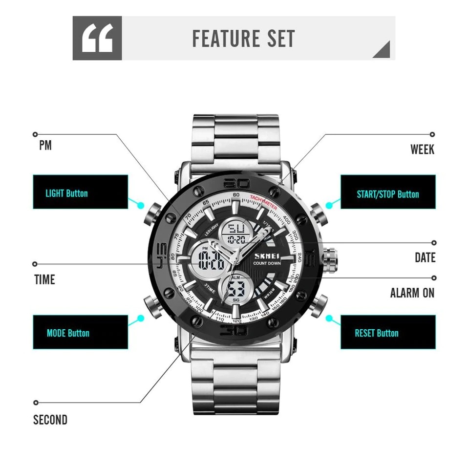 Jam Tangan Pria Skmei 1636 Original Digital Sport Watch Jam Tangan Pria Skmei 1636 Original Digital Sport Watch