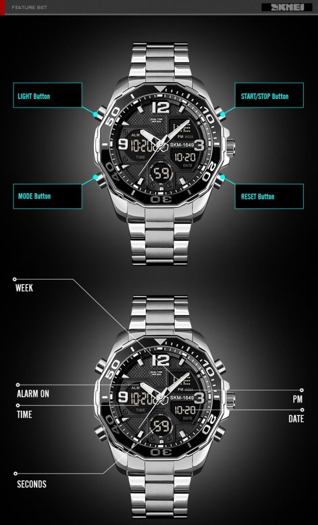 Jam Tangan Pria Skmei 1649 Original Digital Sport Watch