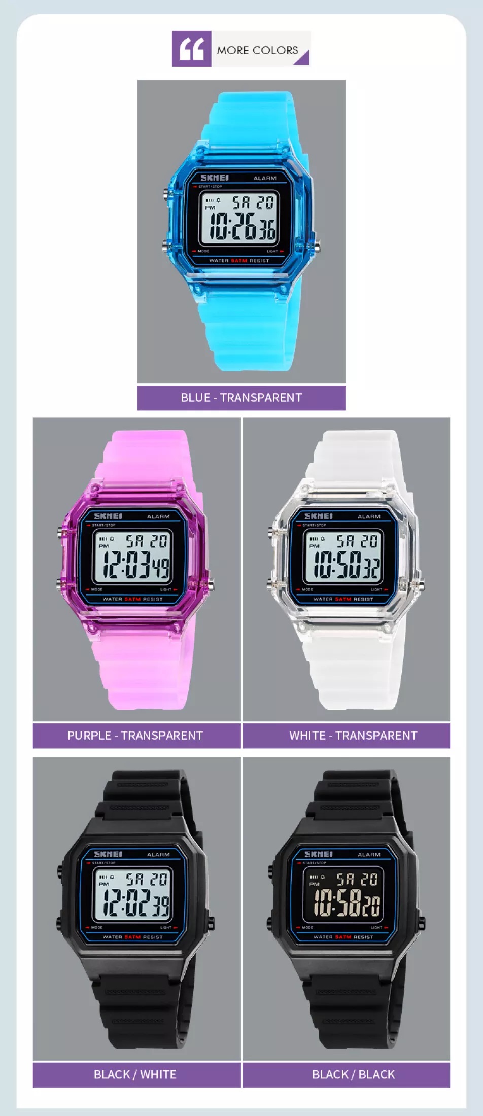 SKMEI 1698 - 1 Jam Tangan Pria Skmei 1698 Original Digital Sport Watch