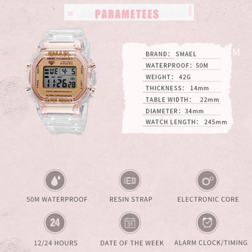 Jam Tangan Pria Smael 1905 Original Digital Sport Watch