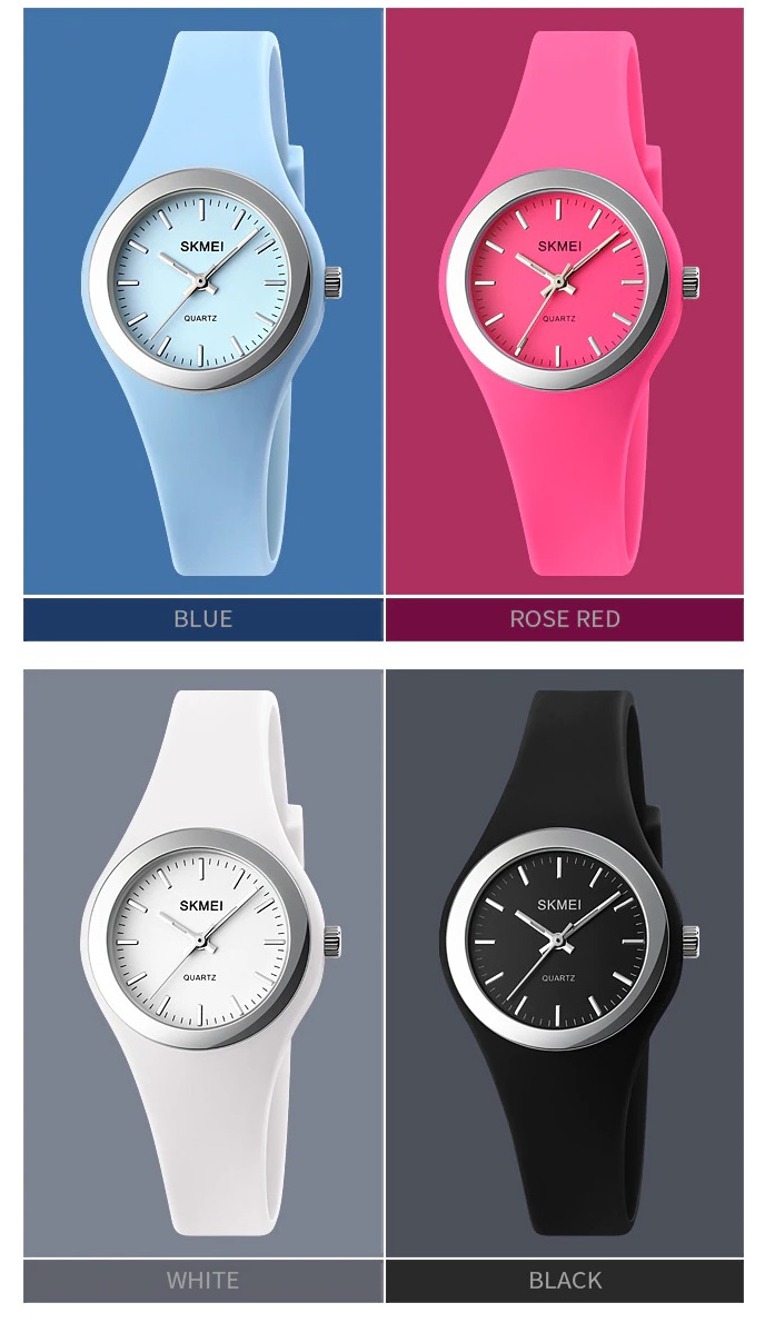 SKMEI 1722 - 8 Jam Tangan Wanita Skmei 1722 Original analog Sport Watch