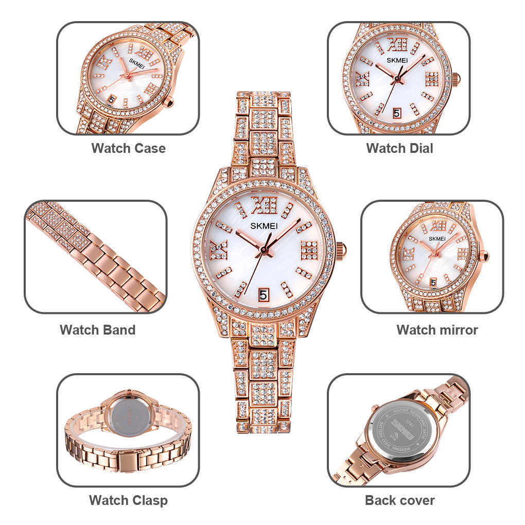 Jam Tangan Wanita Skmei 1741 Original analog Sport Watch