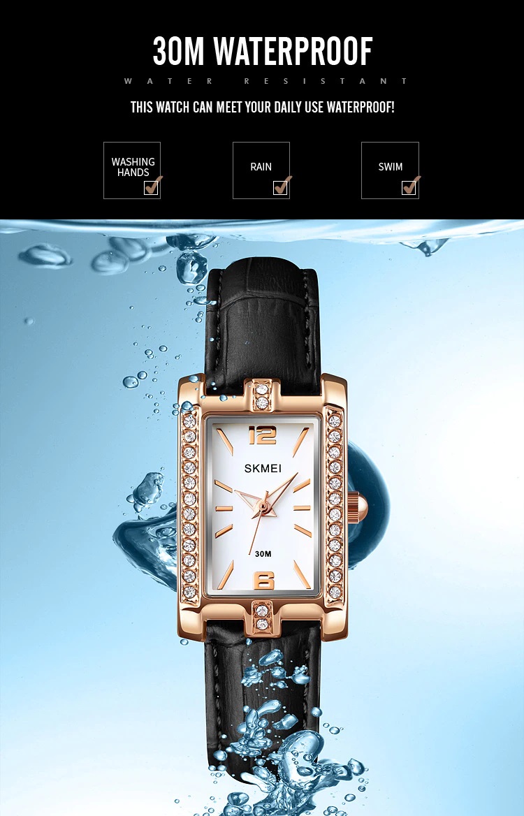 SKMEI 1690 - 6 Jam Tangan Wanita Skmei 1690 Original analog Sport Watch