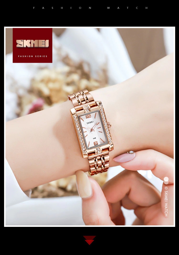 SKMEI 1690 - 9 Jam Tangan Wanita Skmei 1690 Original analog Sport Watch