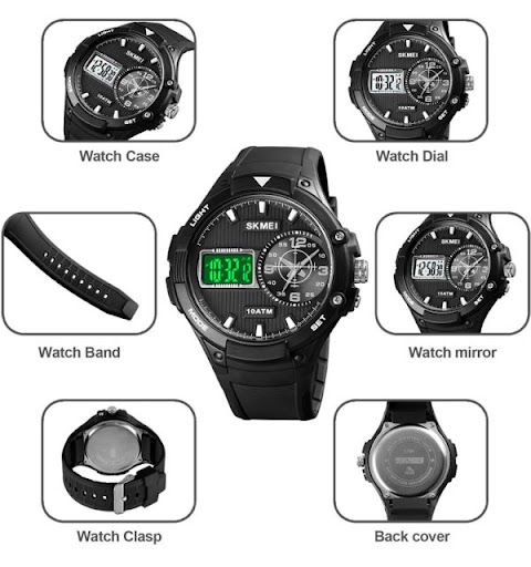 Jam Tangan Wanita Skmei 1761 Original analog Sport Watch