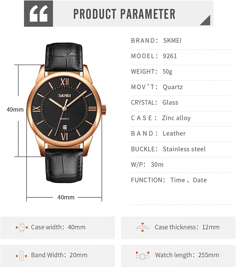 Jam Tangan Wanita Skmei 9261 Original analog Sport Watch