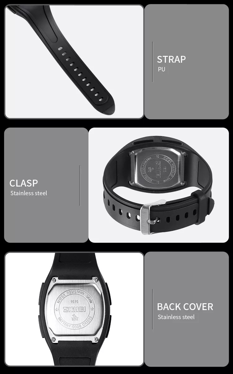 Jam Tangan Wanita Skmei 1610 Original analog Sport Watch Jam Tangan Wanita Skmei 1610 Original analog Sport Watch