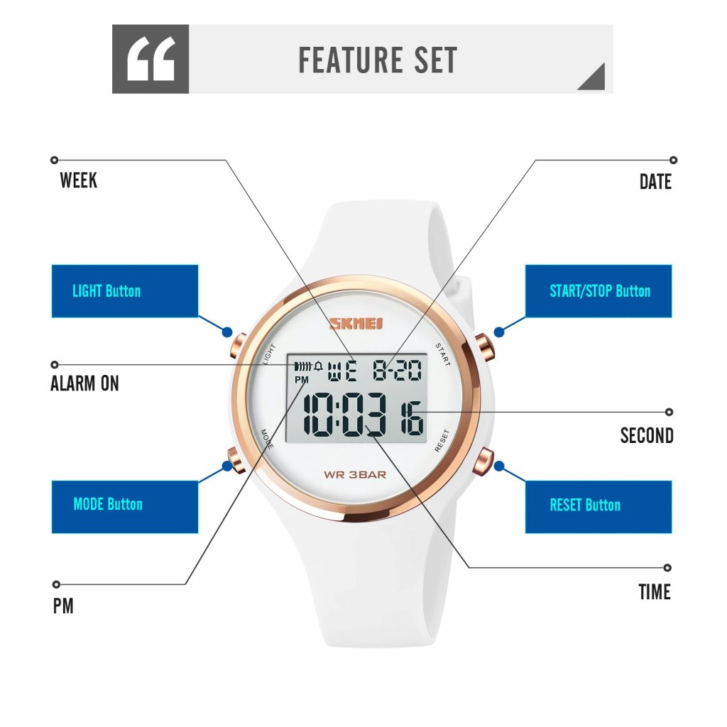 Jam Tangan Wanita Skmei 1720 Original analog Sport Watch