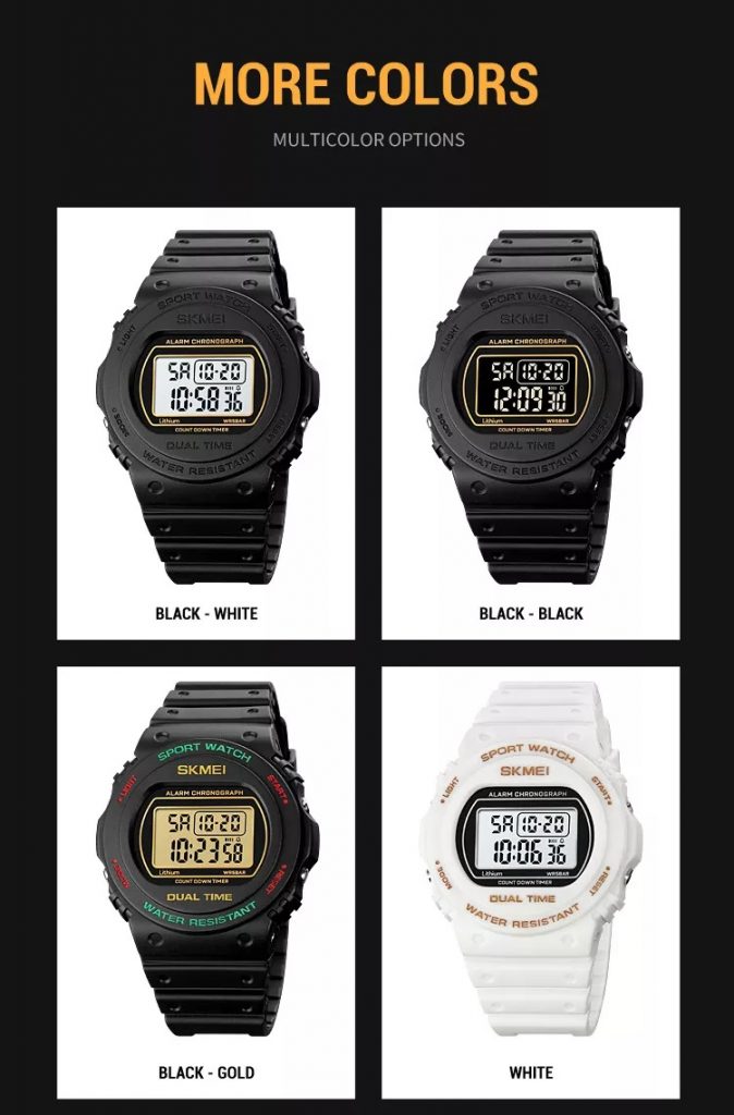 Jam Tangan Wanita Skmei 1776 Original analog Sport Watch