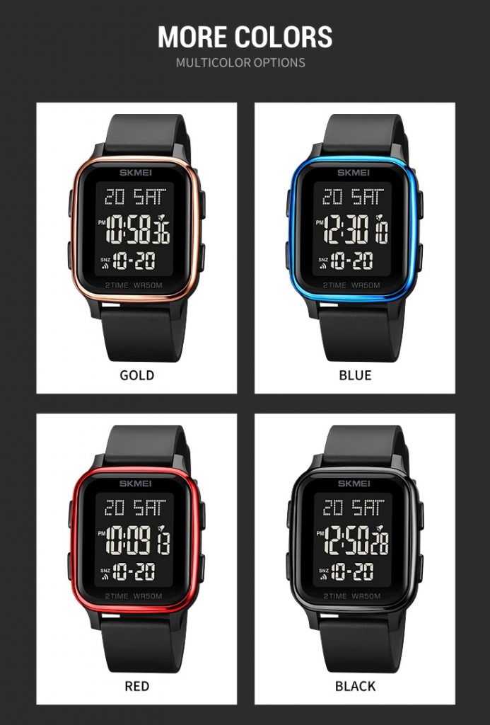 Jam Tangan Wanita Skmei 1858 Original analog Sport Watch