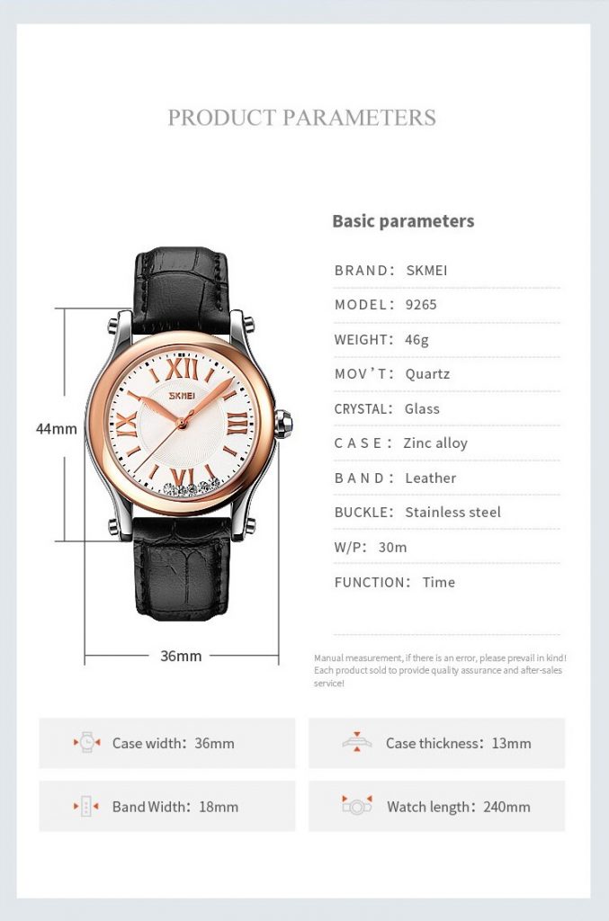 Jam Tangan Wanita Skmei 9265 Original analog Sport Watch