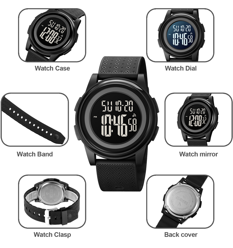 Jam Tangan Wanita Skmei 1895 Original analog Sport Watch