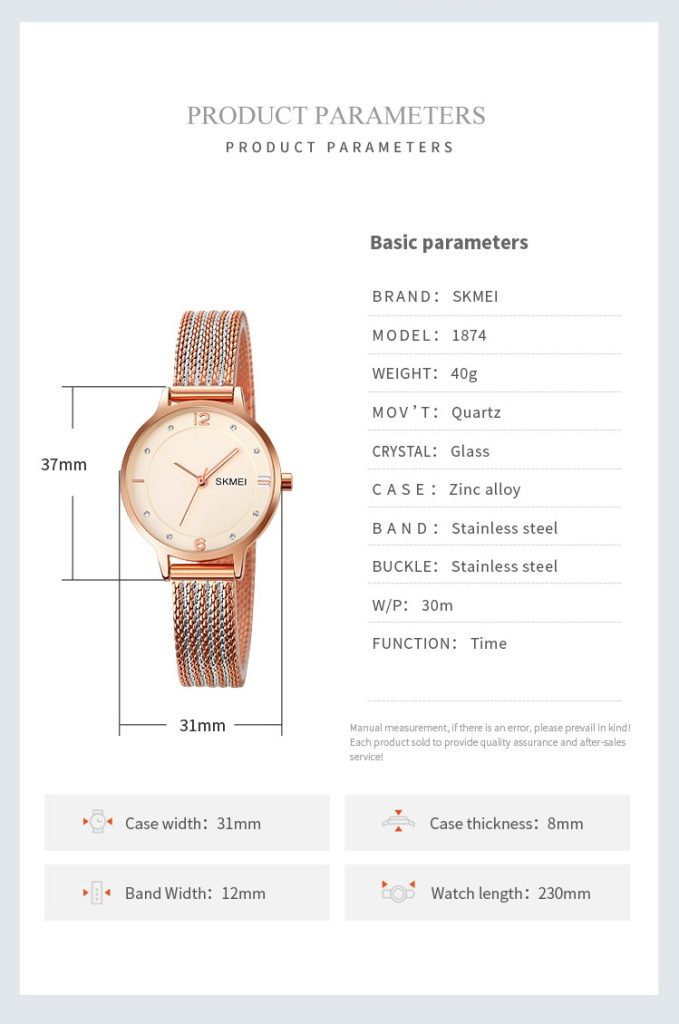Jam Tangan Wanita Skmei 1874 Original analog Sport Watch