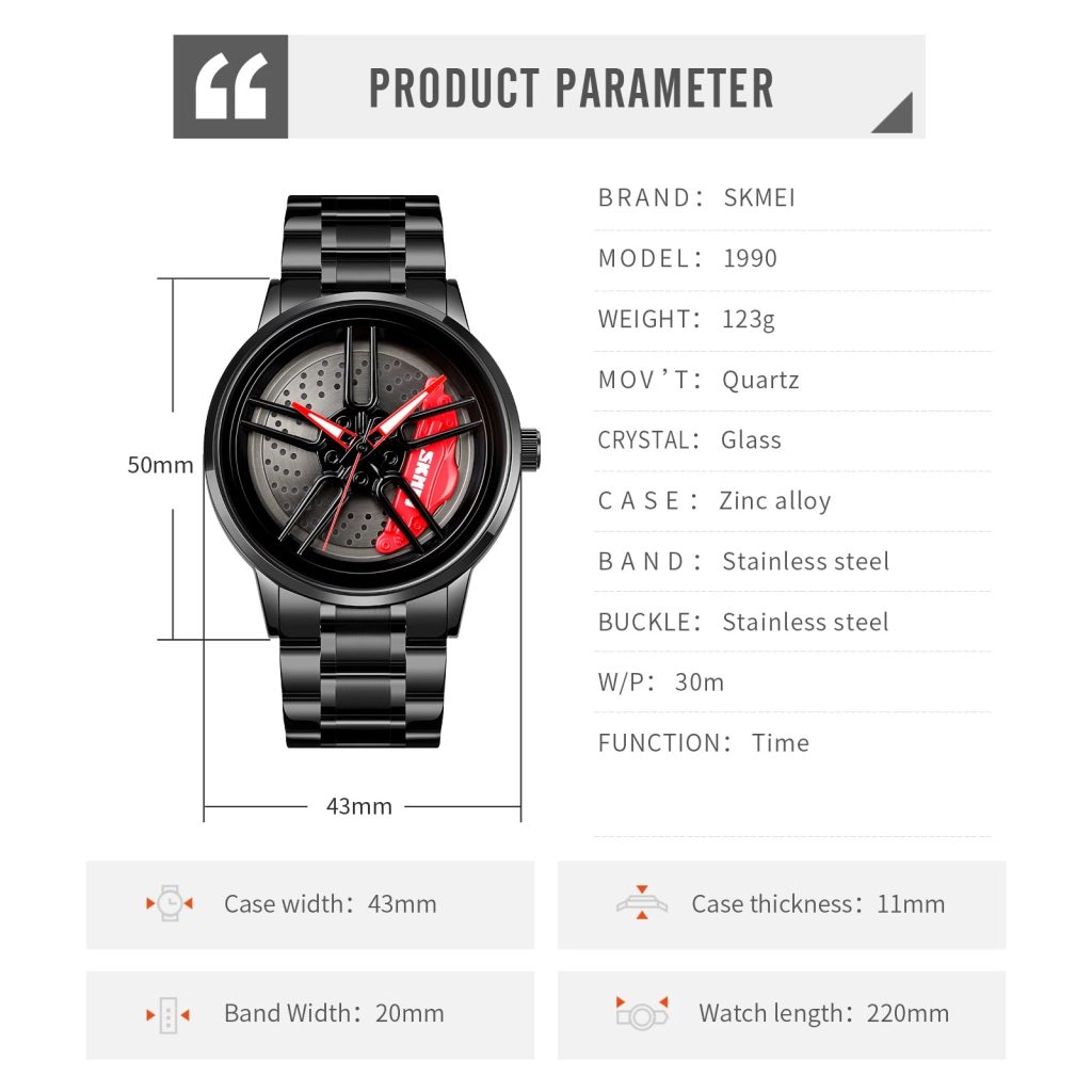 Jam Tangan Wanita Skmei 1990 Original analog Sport Watch