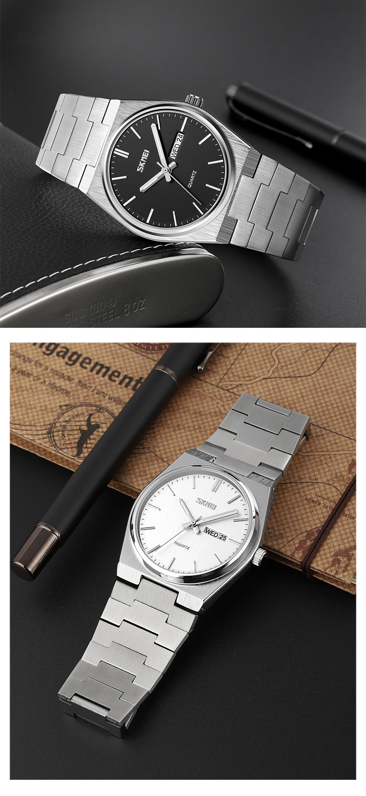 9288 - 4 Jam Tangan Wanita Skmei 9288 Original analog Sport Watch