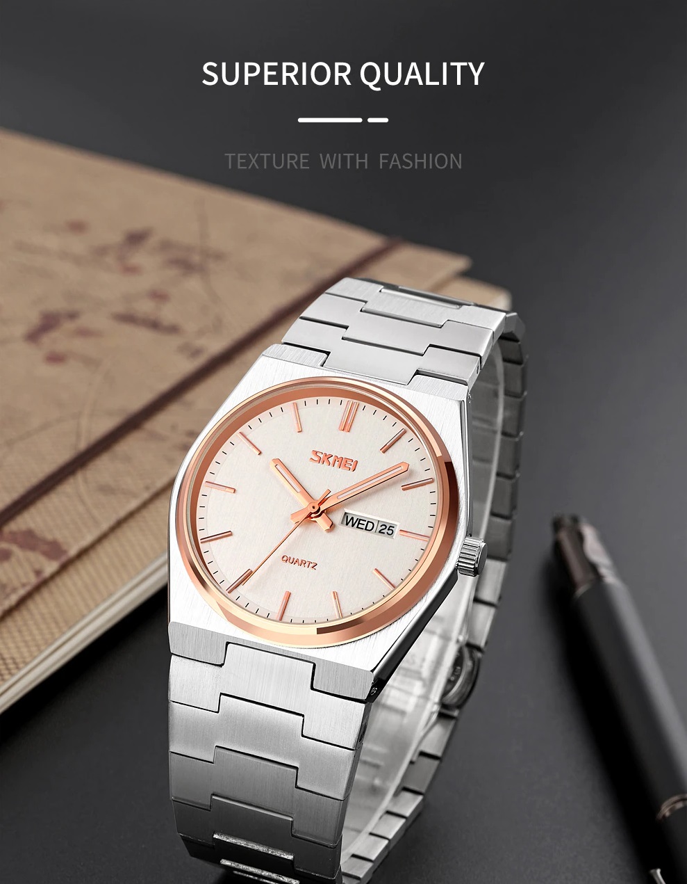 9288 - 7 Jam Tangan Wanita Skmei 9288 Original analog Sport Watch